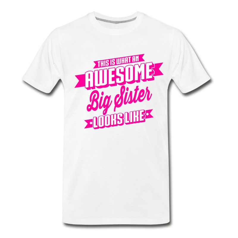 awesome big sister t shirt