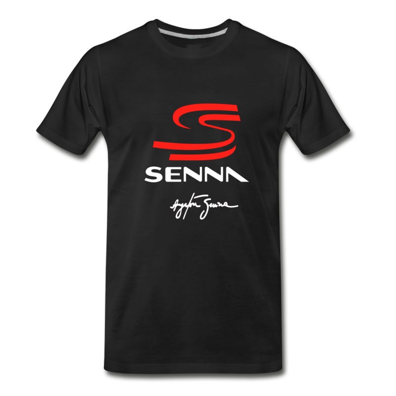 Men's Ayrton Senna Logo T-Shirt