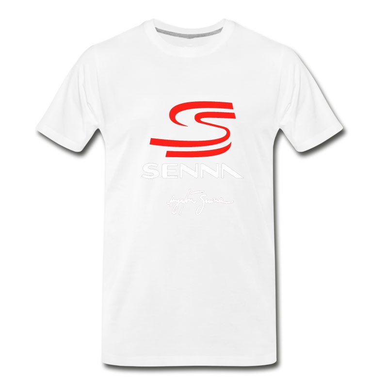 Men's Ayrton Senna Logo T-Shirt