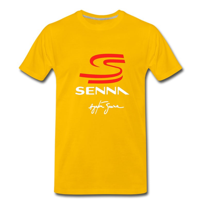 Men's Ayrton Senna Logo T-Shirt