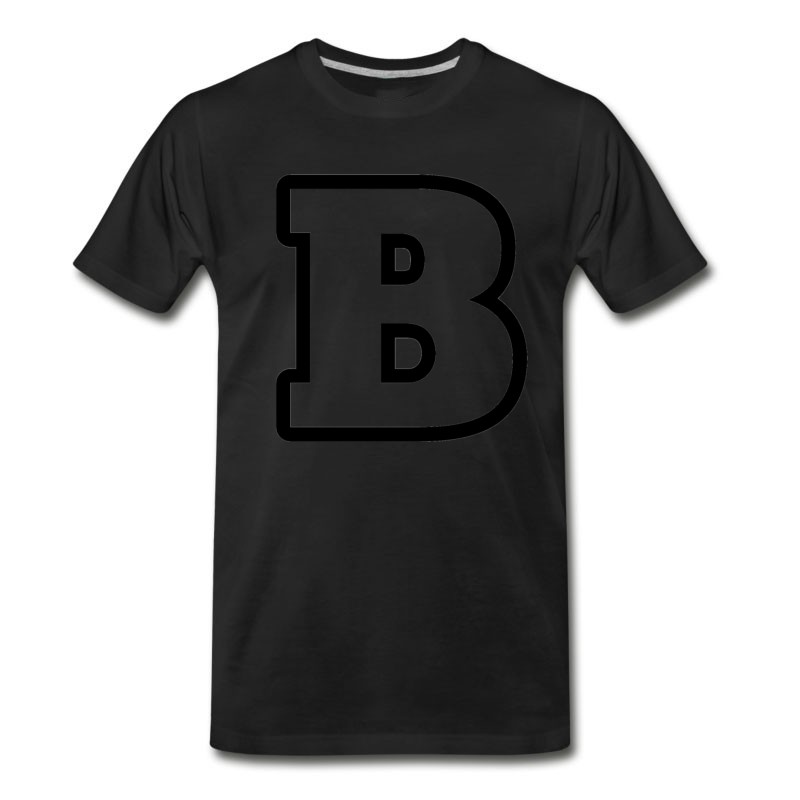 Men's B From Alphabet 1 T-Shirt