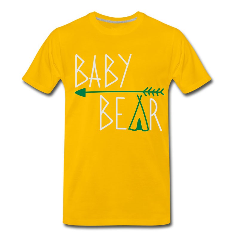 Men's Baby Bear Mothers Day Gift T-Shirt