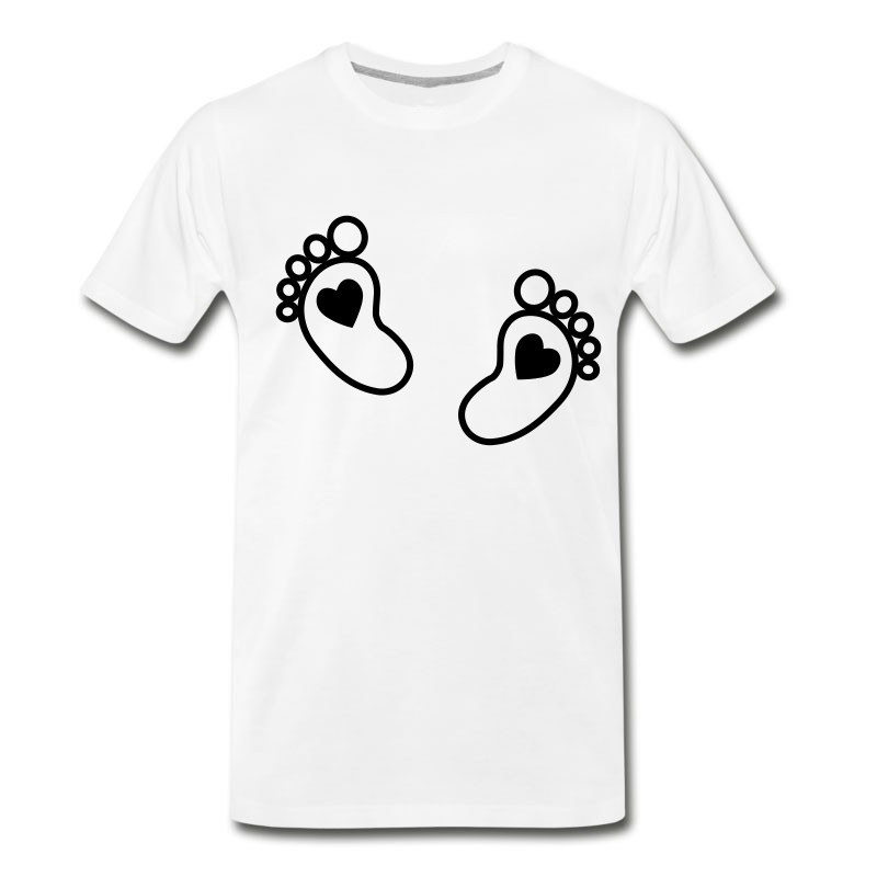 Men's Baby Feet T-Shirt