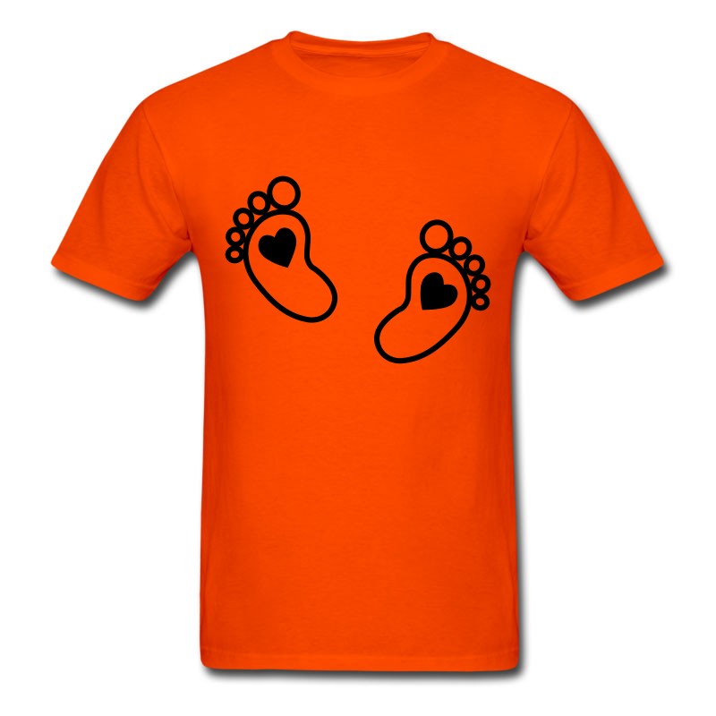 Men's Baby Feet T-Shirt