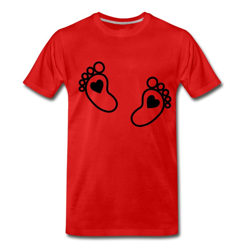 Men's Baby Feet T-Shirt