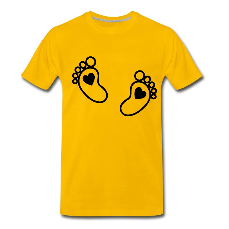 Men's Baby Feet T-Shirt