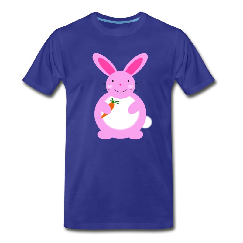 Men's Baby Girl Bunny Pink T-Shirt