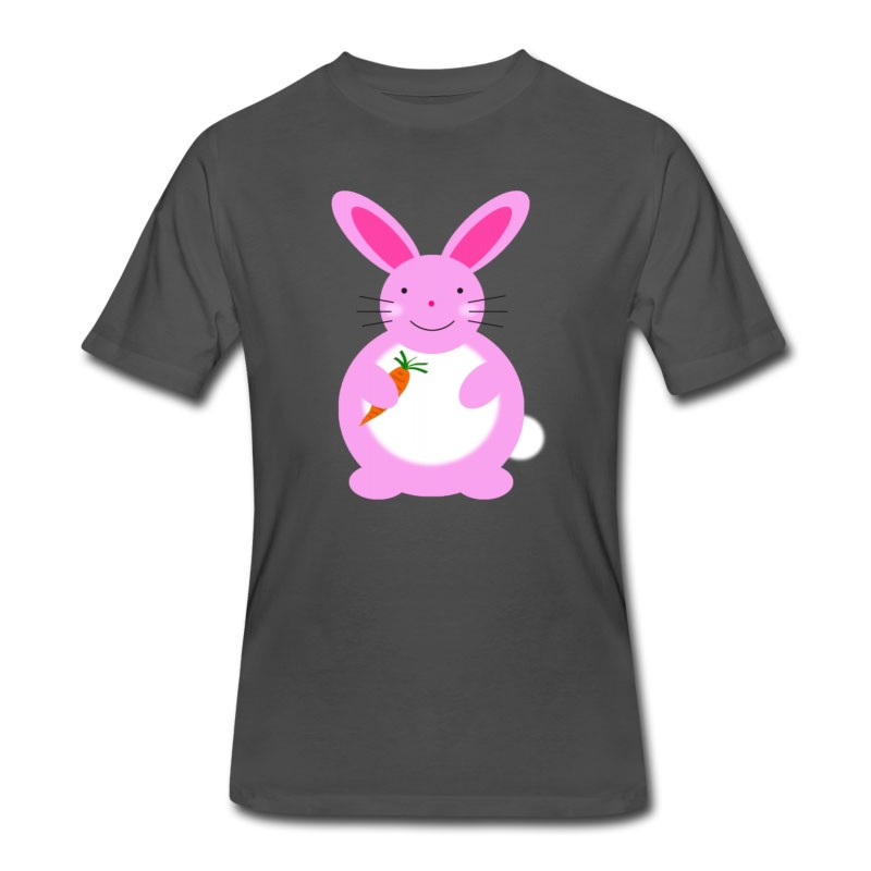 Men's Baby Girl Bunny Pink T-Shirt