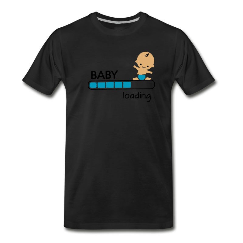 Men's Baby Loading Funny T-Shirt