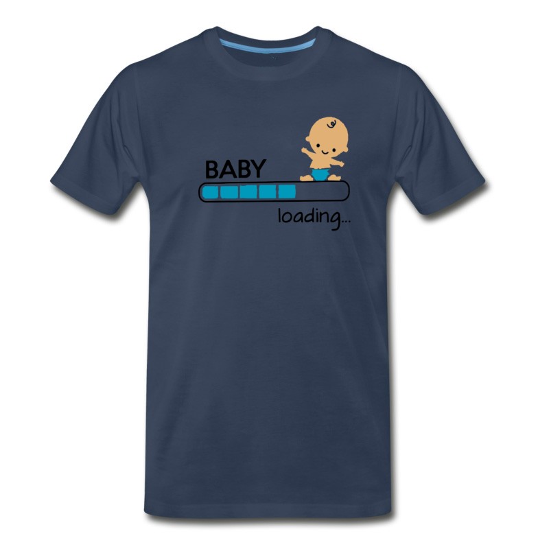 Men's Baby Loading Funny T-Shirt