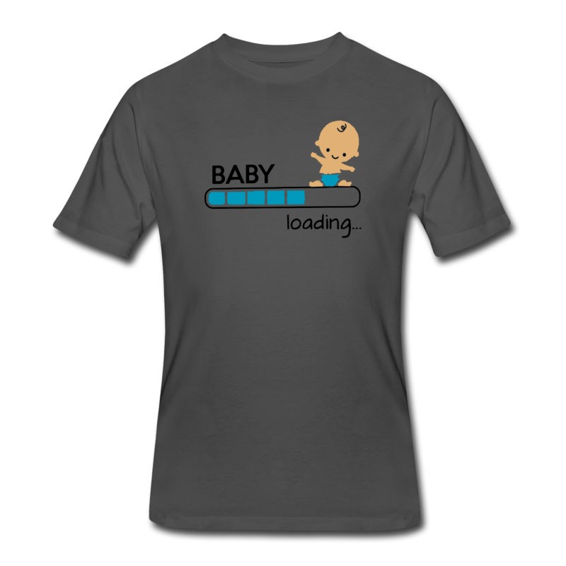 Men's Baby Loading Funny T-Shirt