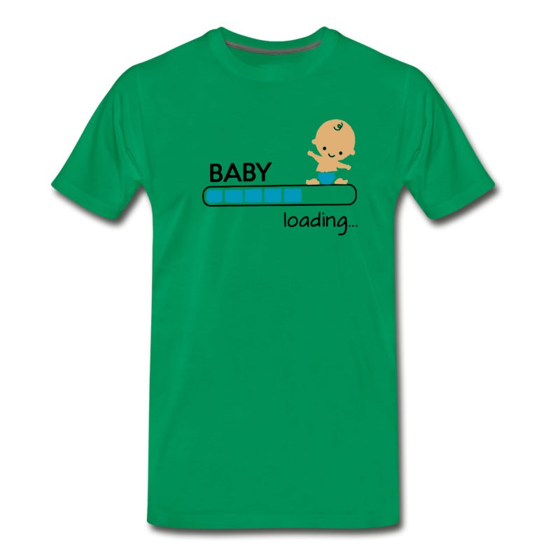 Men's Baby Loading Funny T-Shirt