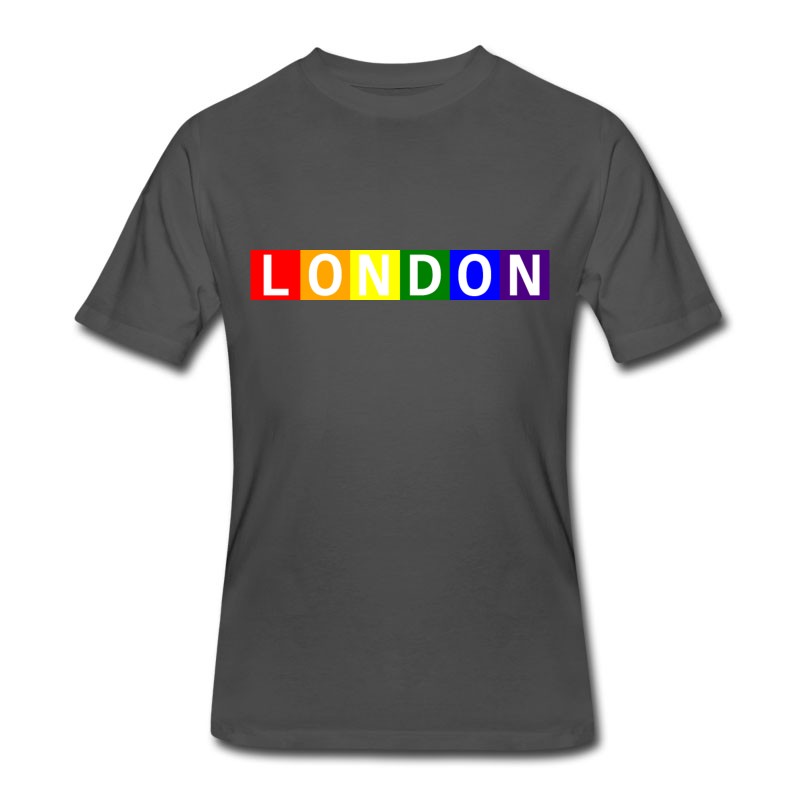 Men's Baby London Pride Contrast Onesy T-Shirt