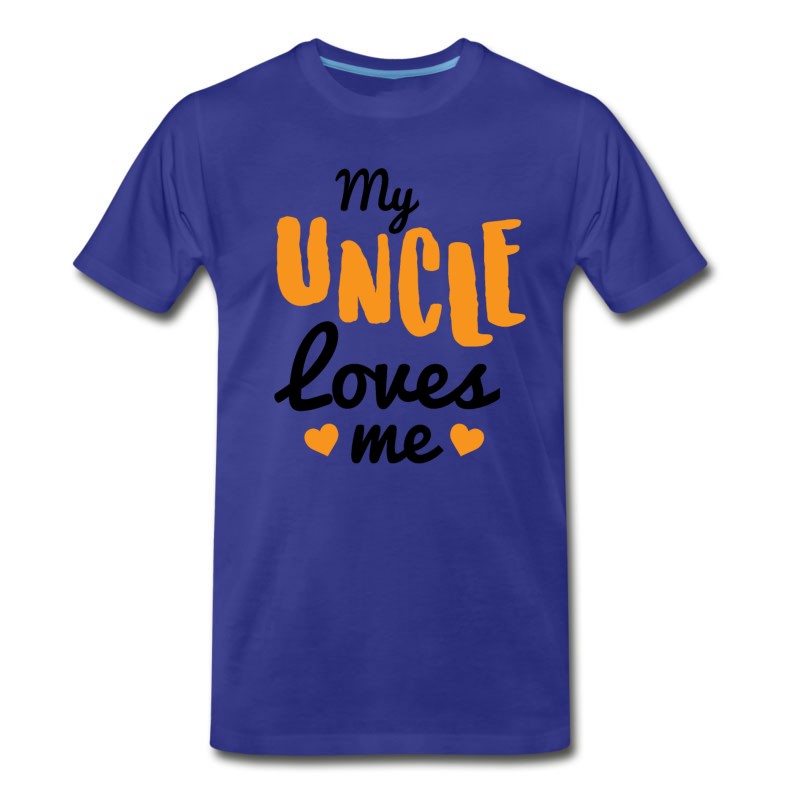 Men's Baby My Uncle Loves Me T-Shirt