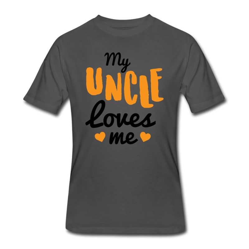 Men's Baby My Uncle Loves Me T-Shirt