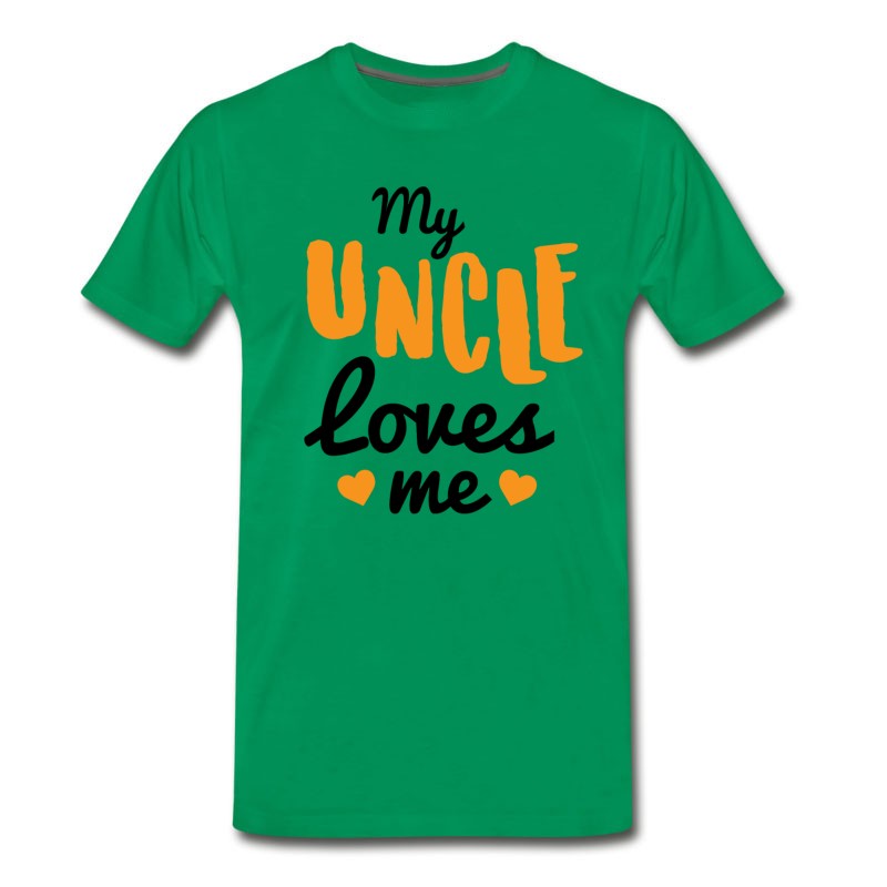 Men's Baby My Uncle Loves Me T-Shirt