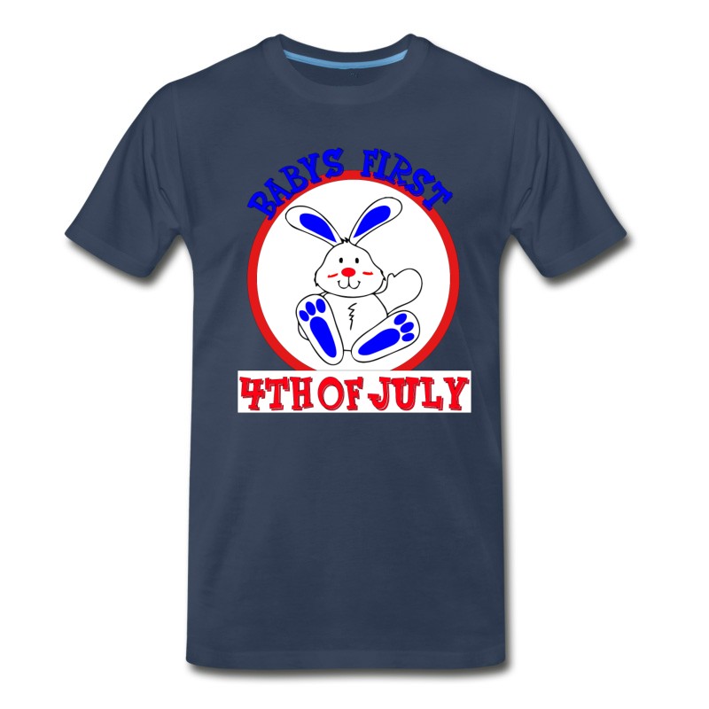 Men's Babys First 4th Of July T-Shirt