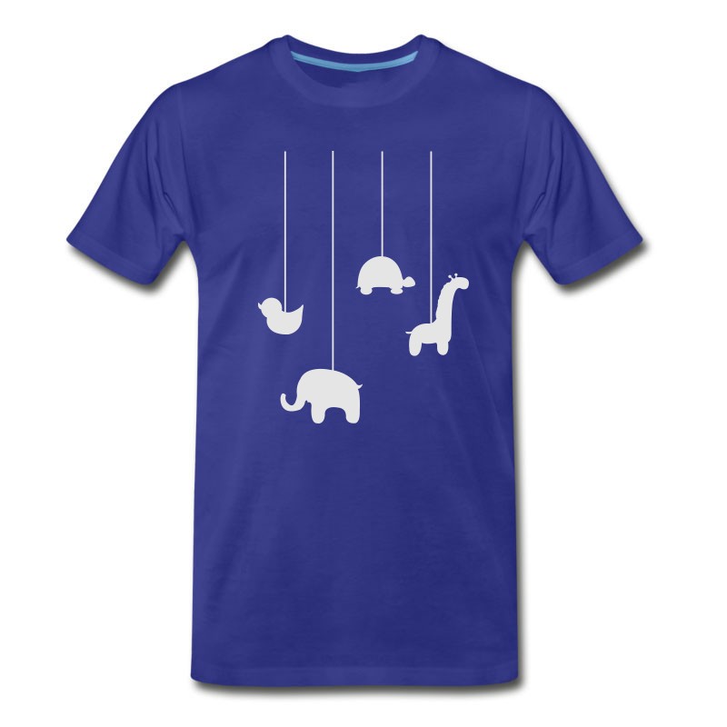 Men's Babyshower_mobile_white T-Shirt