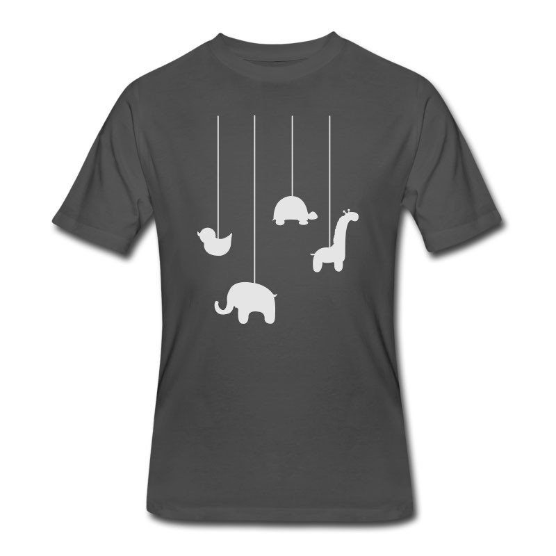 Men's Babyshower_mobile_white T-Shirt