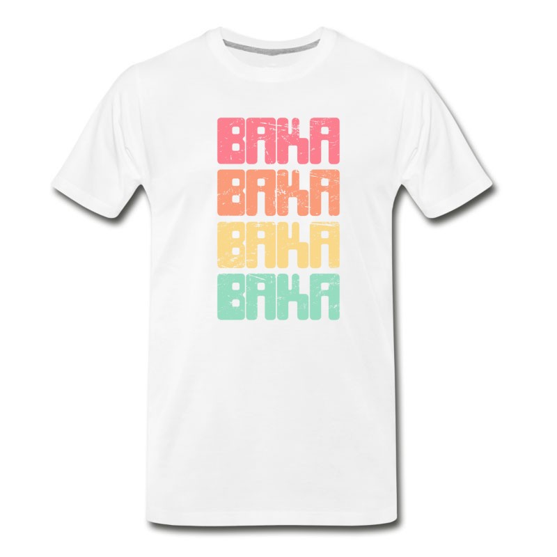 Men's BAKA - Otaku Weeaboo Anime Design T-Shirt