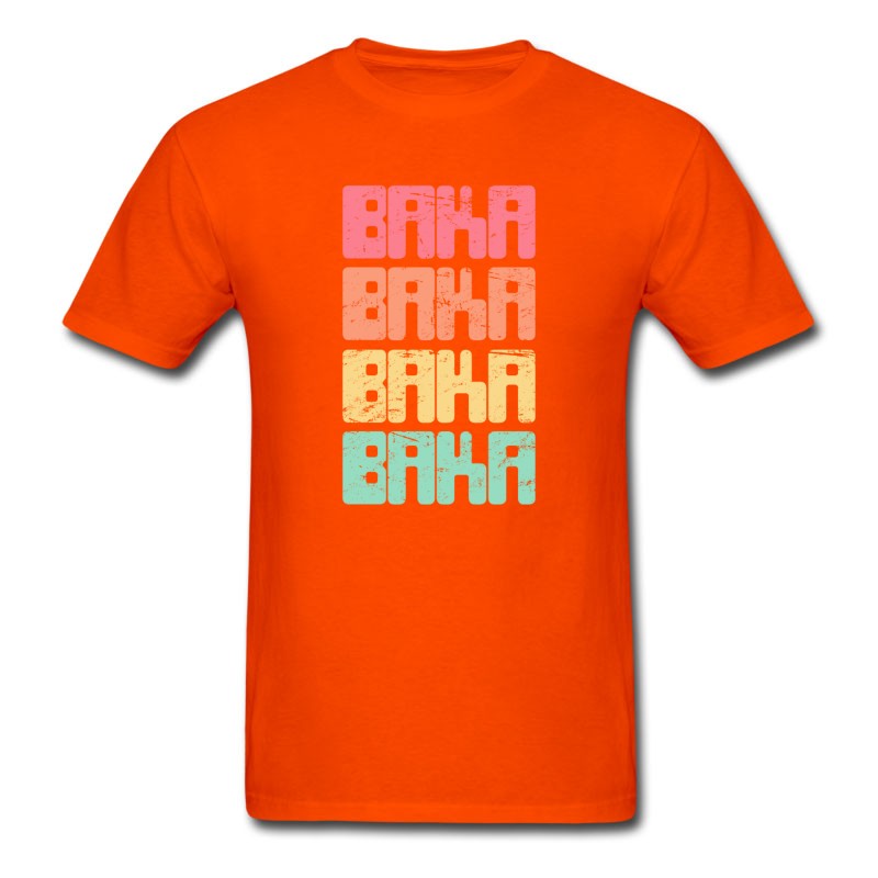 Men's BAKA - Otaku Weeaboo Anime Design T-Shirt