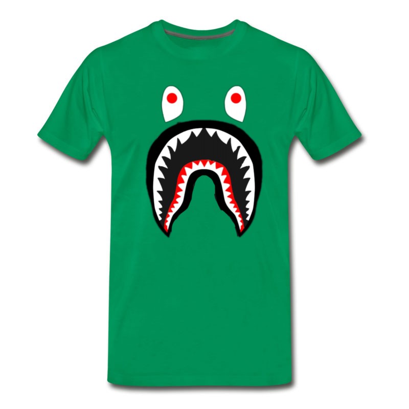 Men's Bape Shark Shirts T-Shirt