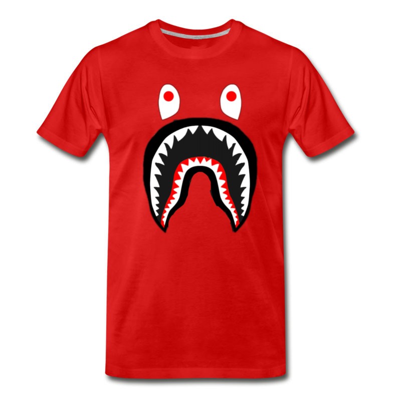 Men's Bape Shark Shirts T-Shirt