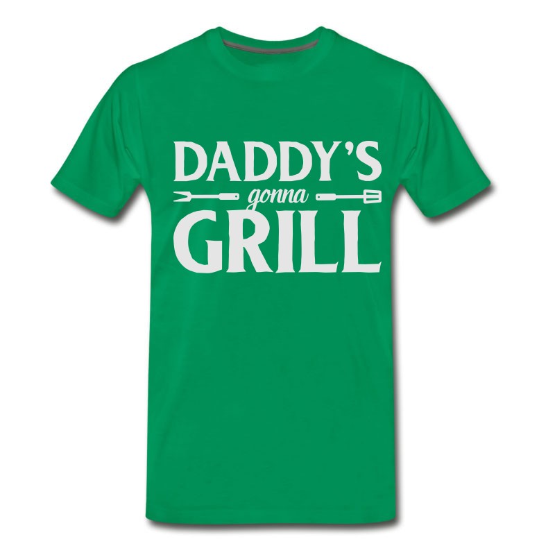 Men's BBQ - Grill - Daddy's Gonna Girl T-Shirt