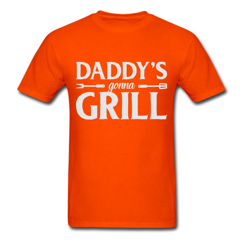 Men's BBQ - Grill - Daddy's Gonna Girl T-Shirt