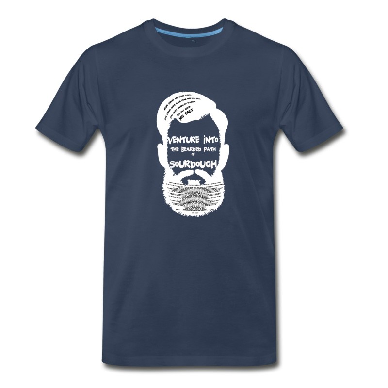 Men's Beard And Sourdough:) T-Shirt