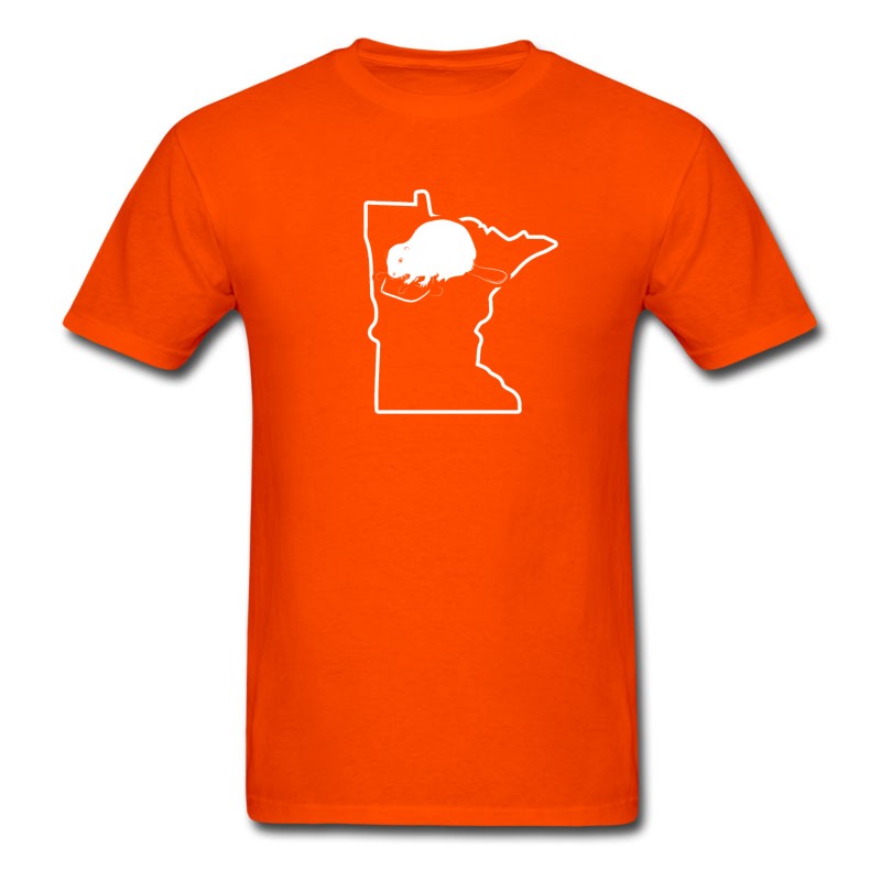 Men's Beaver Trap Setter Minnesota Mountain Beaver T-Shirt