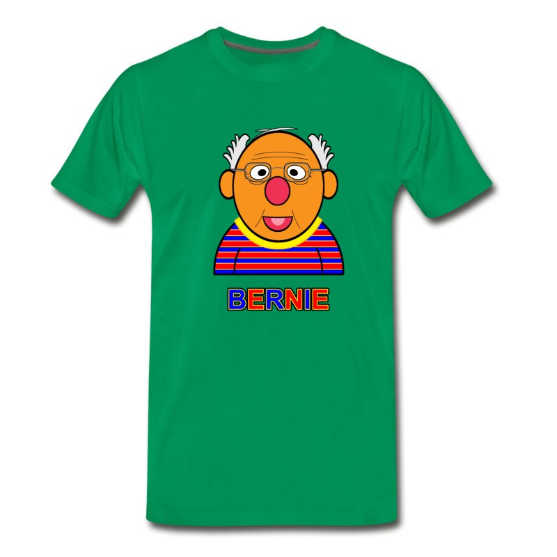 Men's Bernie As A Puppet T-Shirt