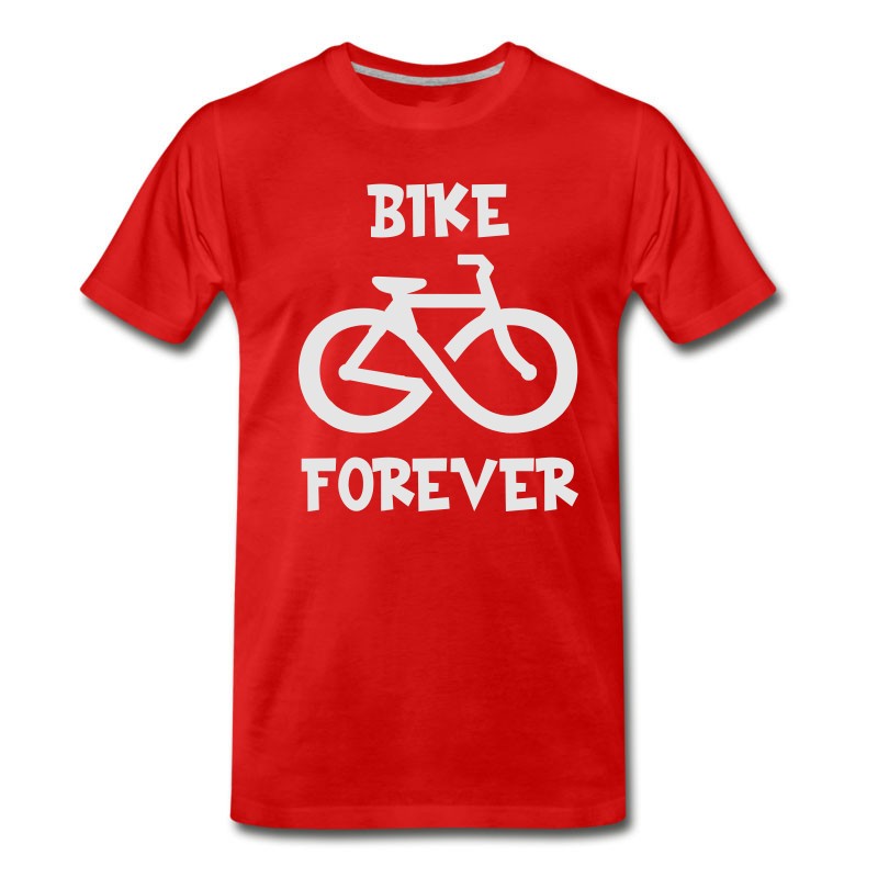 Men's Bicycle Bike Tour Sport Cyclist Cycling Mountain T-Shirt