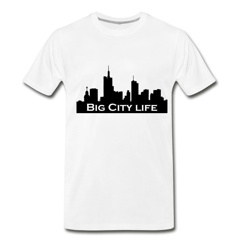 Men's Big City Life Design T-Shirt