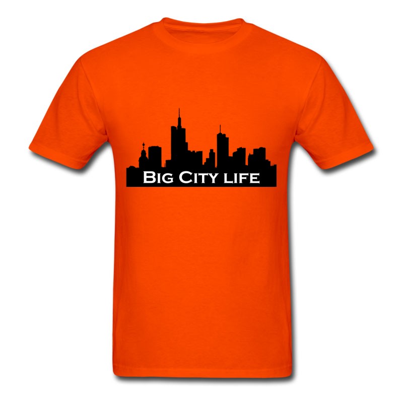 Men's Big City Life Design T-Shirt