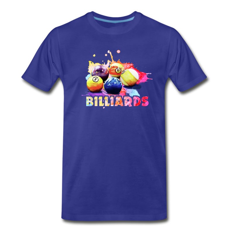 Men's Billiards Tee Shirt T-Shirt