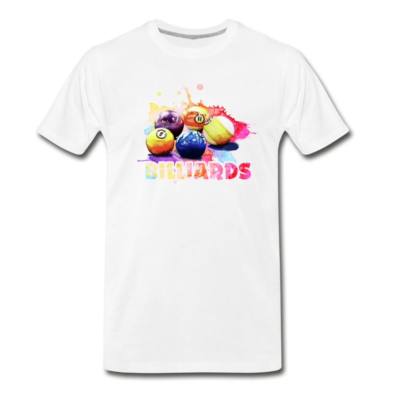 Men's Billiards Tee Shirt T-Shirt