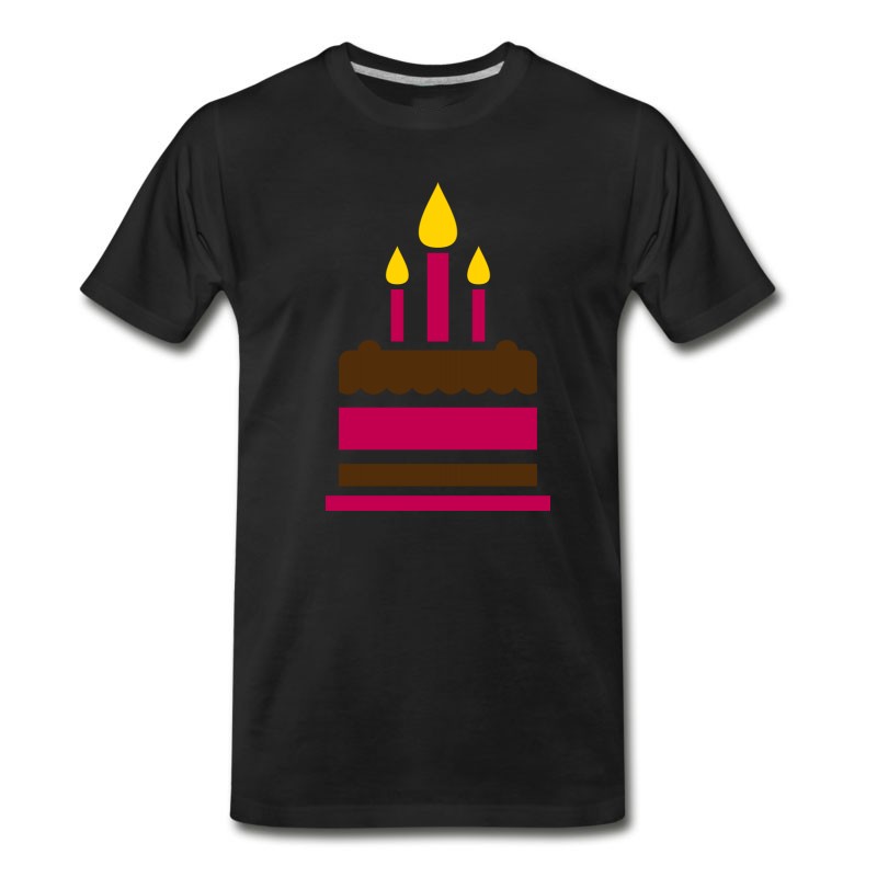 Men's Birthday Cake T-Shirt