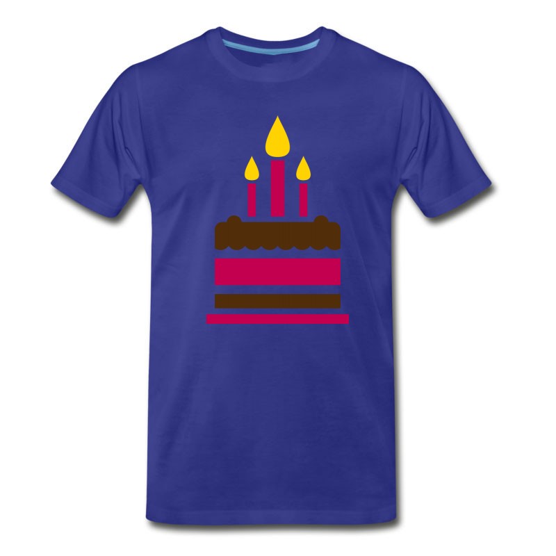 Men's Birthday Cake T-Shirt