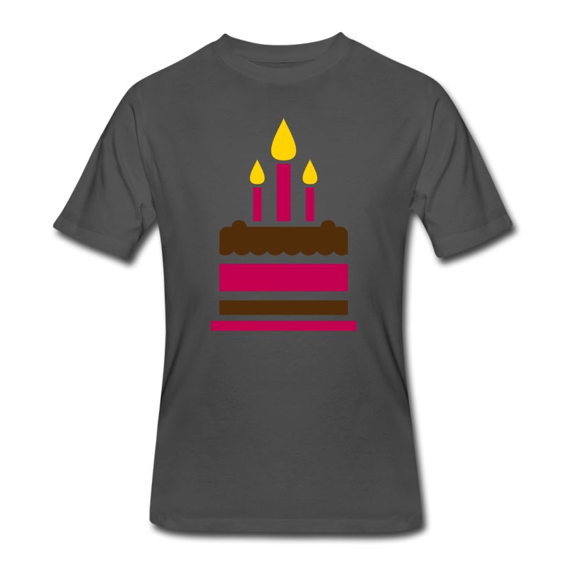 Men's Birthday Cake T-Shirt