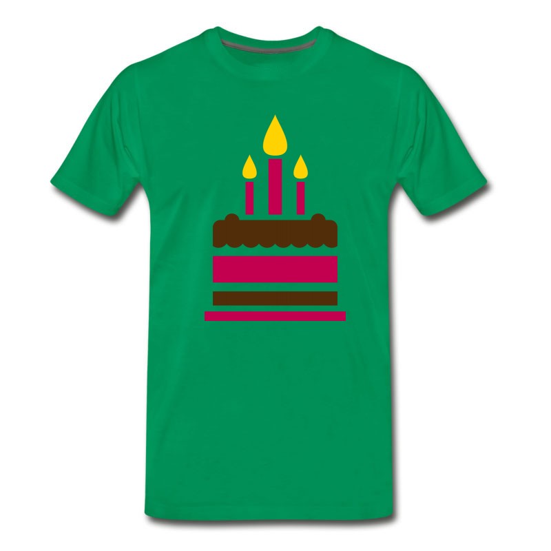 Men's Birthday Cake T-Shirt