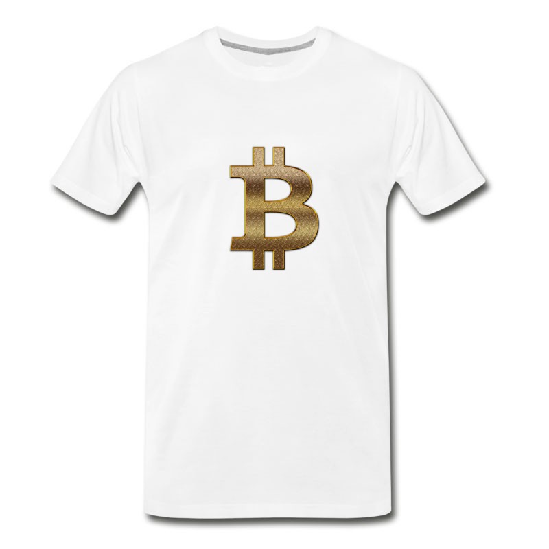 Men's Bitcoin Logo (dollar Sign) T-Shirt