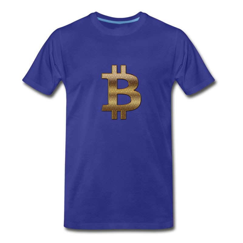 Men's Bitcoin Logo (dollar Sign) T-Shirt