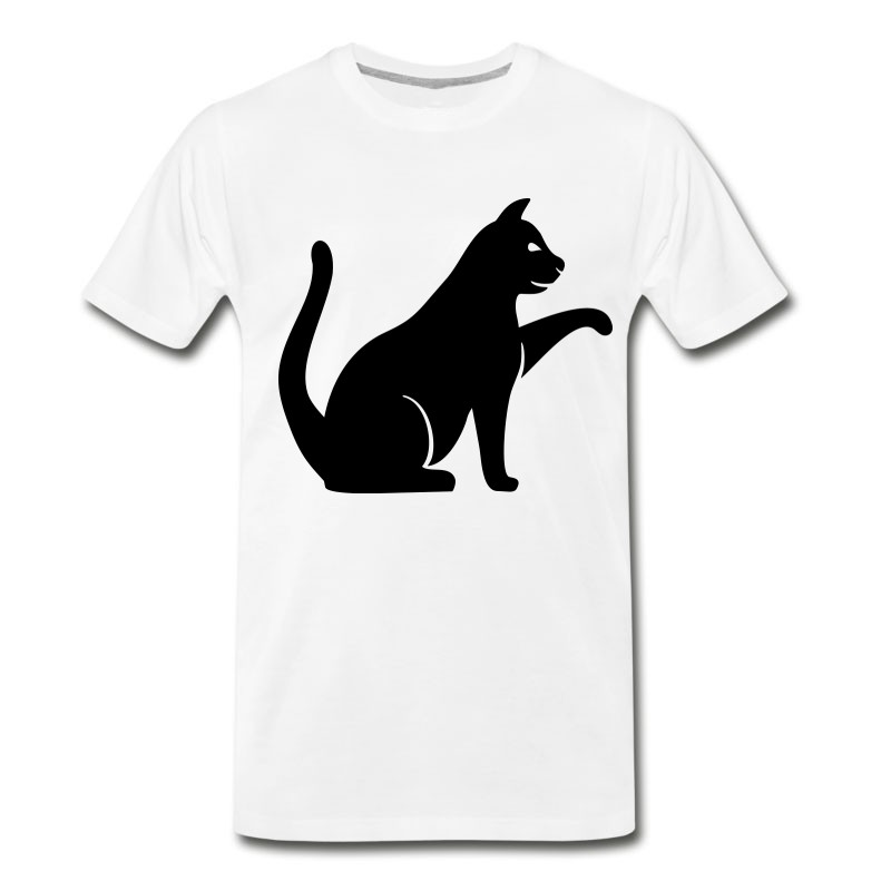 Men's Black Cat T-Shirt