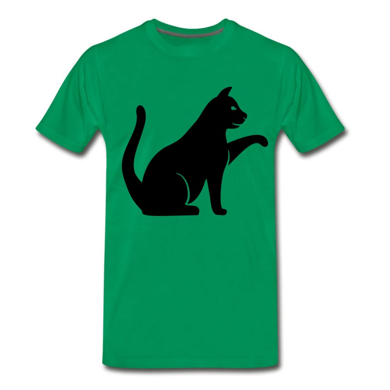 Men's Black Cat T-Shirt