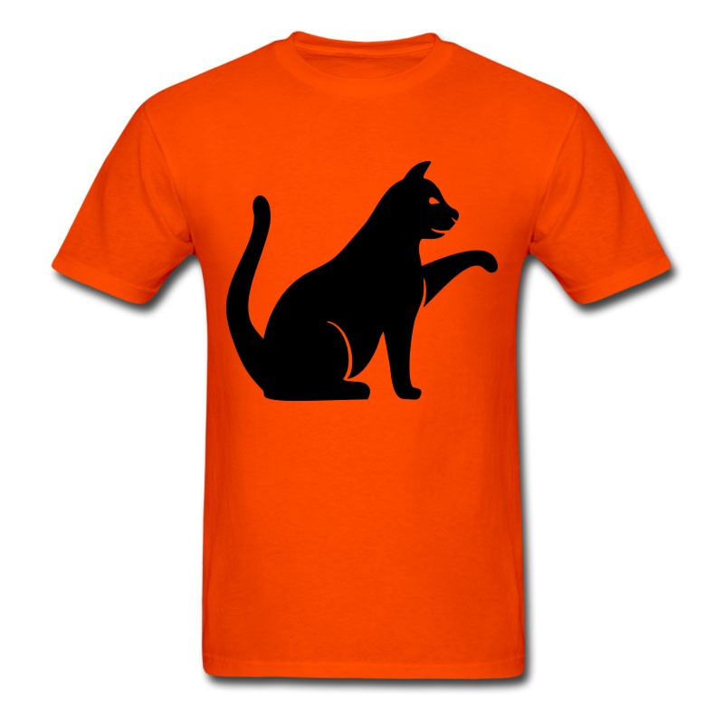 Men's Black Cat T-Shirt