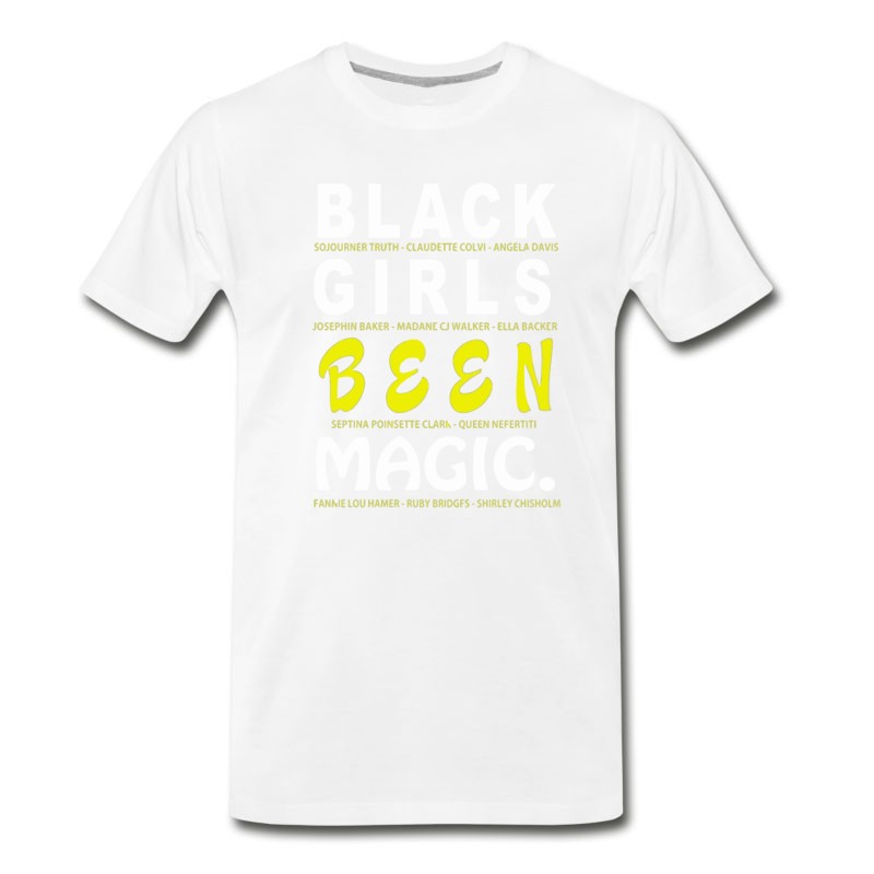 Men's Black Girls Been Magic Shirt T-Shirt