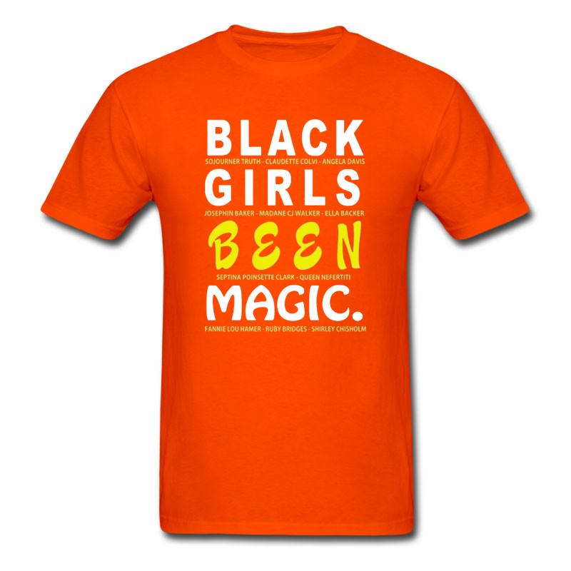 Men's Black Girls Been Magic Shirt T-Shirt