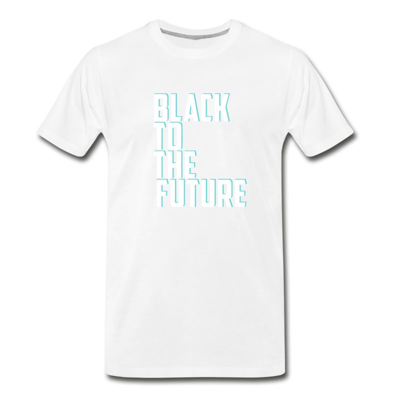 Men's Black To The Future T-Shirt