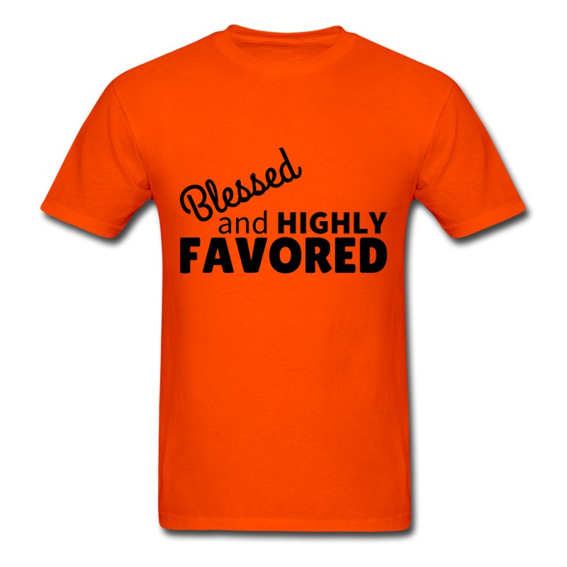 Men's Blessed & Highly Favored T-Shirt